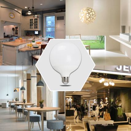 LED-pære G120 E27/20W/230V 6500K - Aigostar