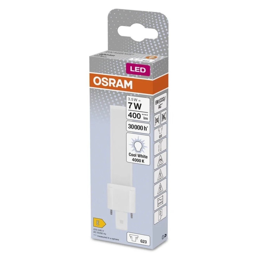 LED-pære G23/3,5W/230V 4000K - Osram