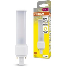 LED-pære G24D-2/7W/230V 3000K - Osram