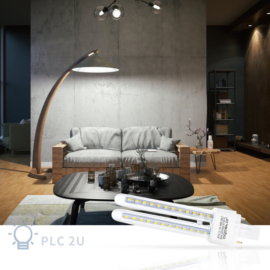 LED-pære G24d-3, 11 W, 230 V, 3000 K - Brilagi