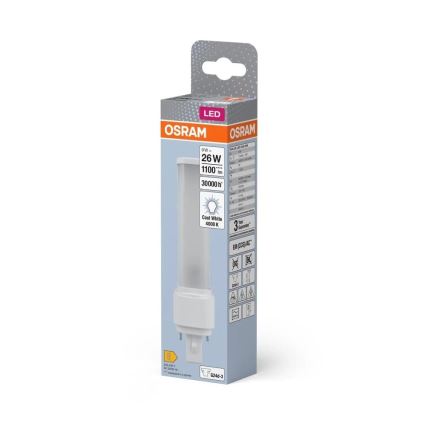 LED-pære G24d-3/9W/230V 4000K - Osram