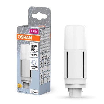 LED-pære G24d/7,5W/230V 4000K - Osram