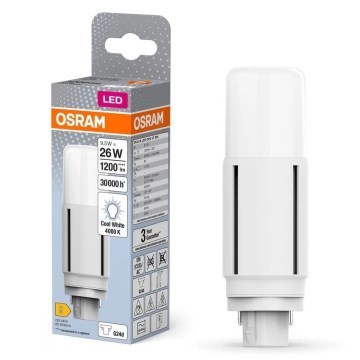 LED-pære G24d/9,5W/230V 4000K - Osram