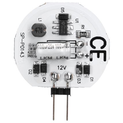 LED-pære G4/2,5W/12V 3000K - Aigostar