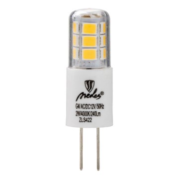 LED-pære G4/2W/12V 4000K