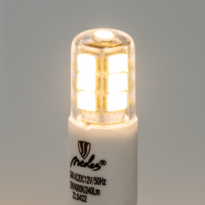 LED-pære G4/2W/12V 4000K