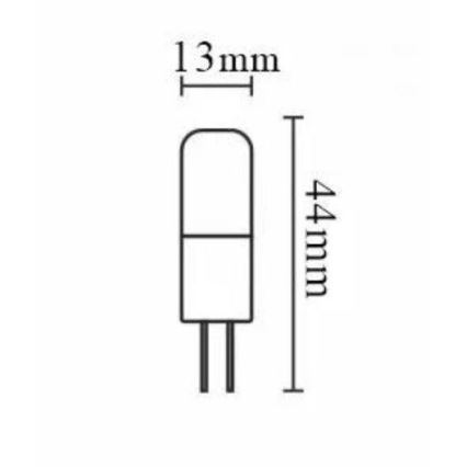 LED-pære G4/3W/12V 4000K