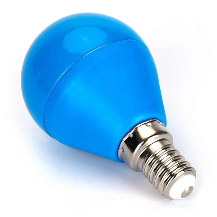LED-pære G45 E14/4W/230V blå - Aigostar