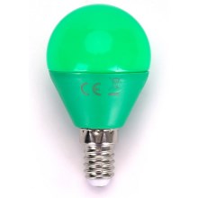 LED-pære G45 E14/4W/230V grøn - Aigostar