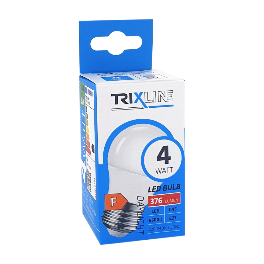 LED-pære G45 E27/4W/230V 6500K