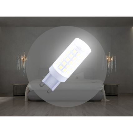 LED-pære G9/4,6W/230V 4000K