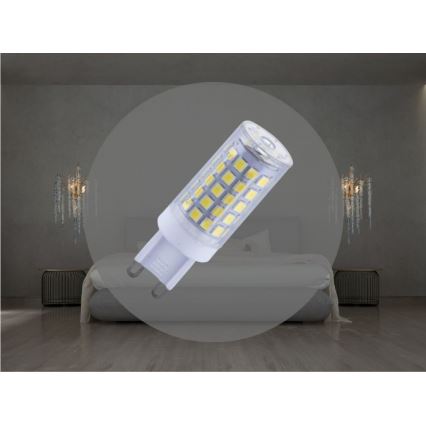 LED-pære G9/4,6W/230V 4000K