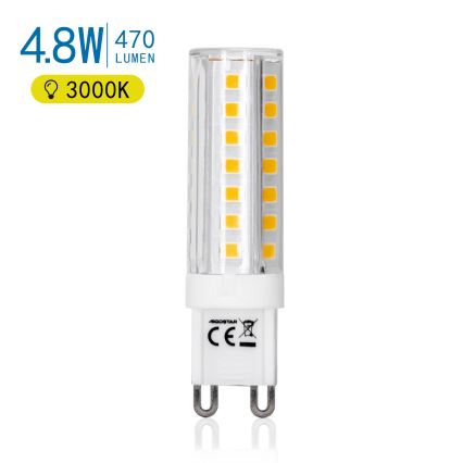 LED-pære G9/4,8W/230V 3000K - Aigostar