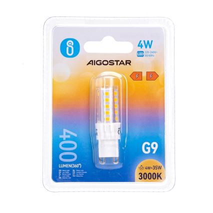 LED-pære G9/4W/230V 3000K - Aigostar