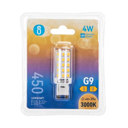 LED-pære G9/4W/230V 3000K - Aigostar