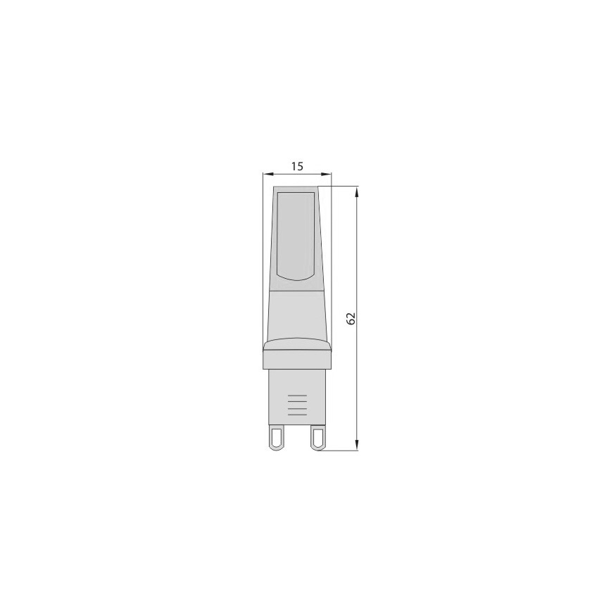 LED pære G9/4W/230V 3000K