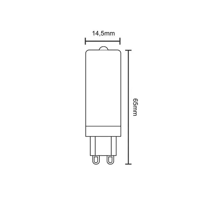 LED-pære G9/4W/230V 4000K
