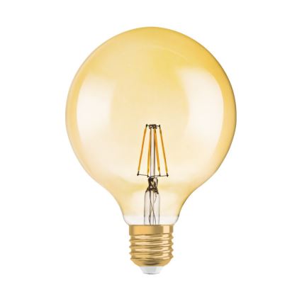 LED-pære GLOBE E27/4W/230V 2,400K - Osram