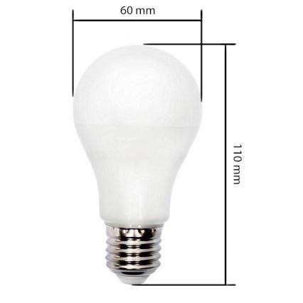 LED pære GLS E27/10W/230V 3000K