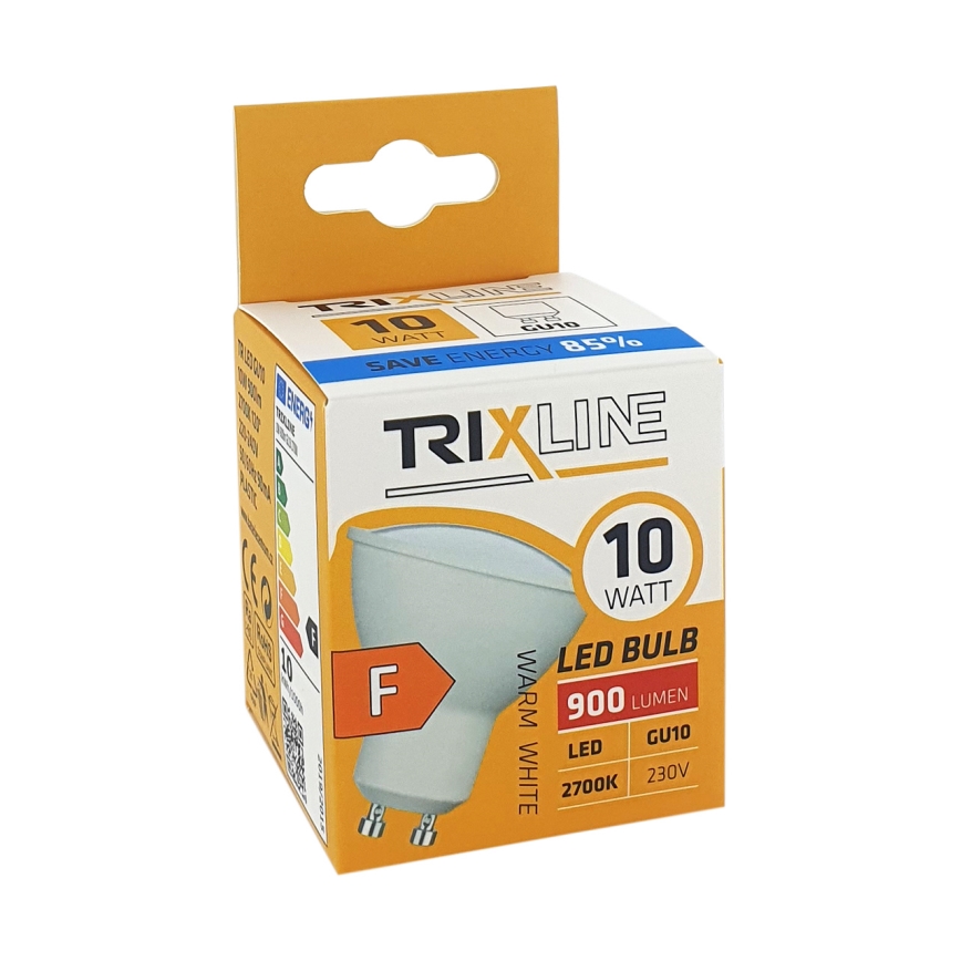 LED-pære GU10/10W/230V 2700K