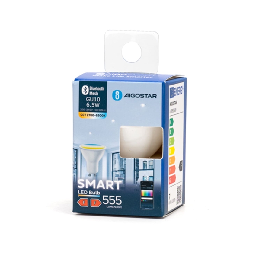 LED-pære dæmpbar GU10/6,5W/230V 2700-6500K - Aigostar