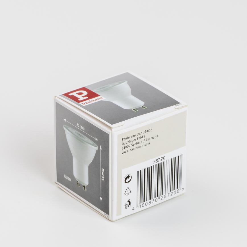 LED-pære GU10/6,5W/230V 2700K - Paulmann 28720