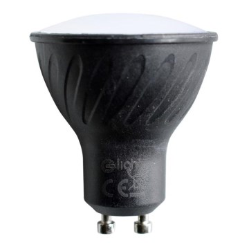 LED-pære GU10/6W/230V 3000K sort