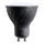 LED-pære GU10/6W/230V 3000K sort