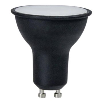 LED-pære GU10/6W/230V 3000K sort