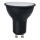 LED-pære GU10/6W/230V 3000K sort