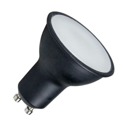LED-pære GU10/6W/230V 3000K sort
