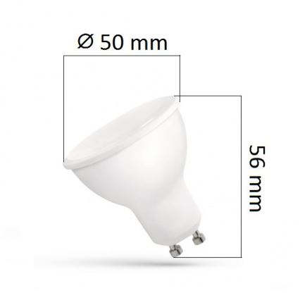 LED pære GU10/6W/230V 4000K