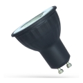 LED-pære GU10/6W/230V 4000K sort