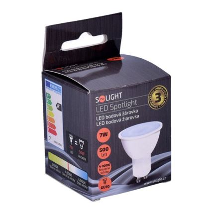 LED pære GU10/7W/230V 4000K