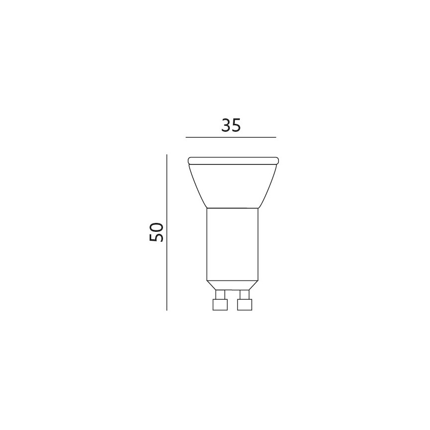 LED-pære GU10-MR11/4W/230V 3000K