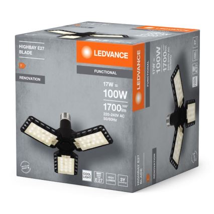 LED-pære HIGHBAY E27/17W/230V 4000K - Ledvance