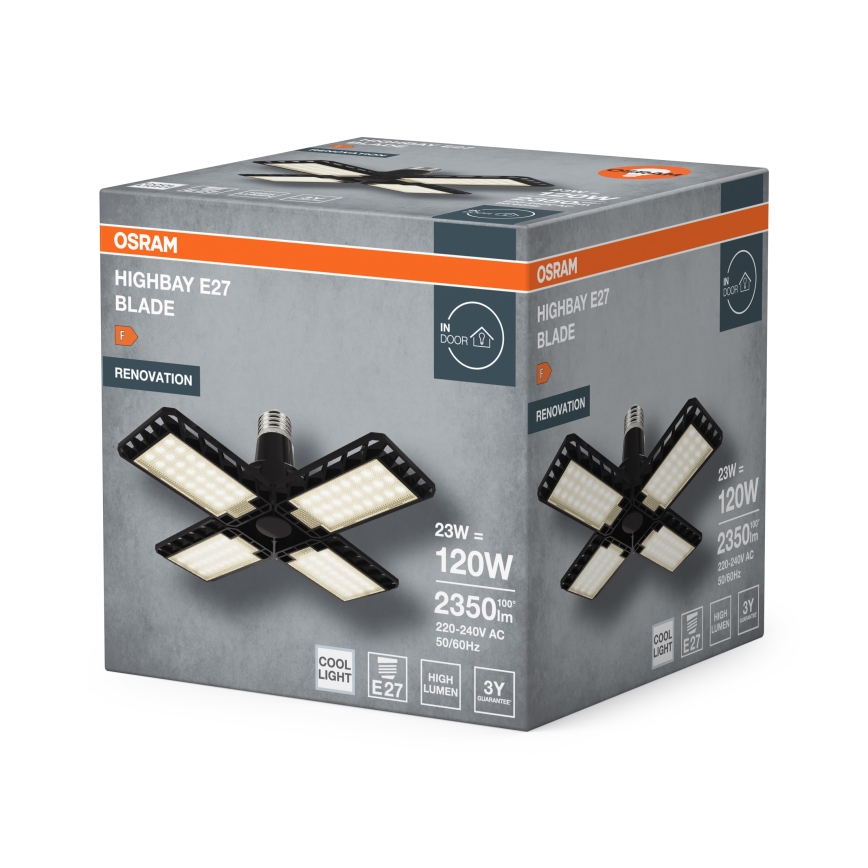LED-pære HIGHBAY E27/23W/230V 4000K - Osram