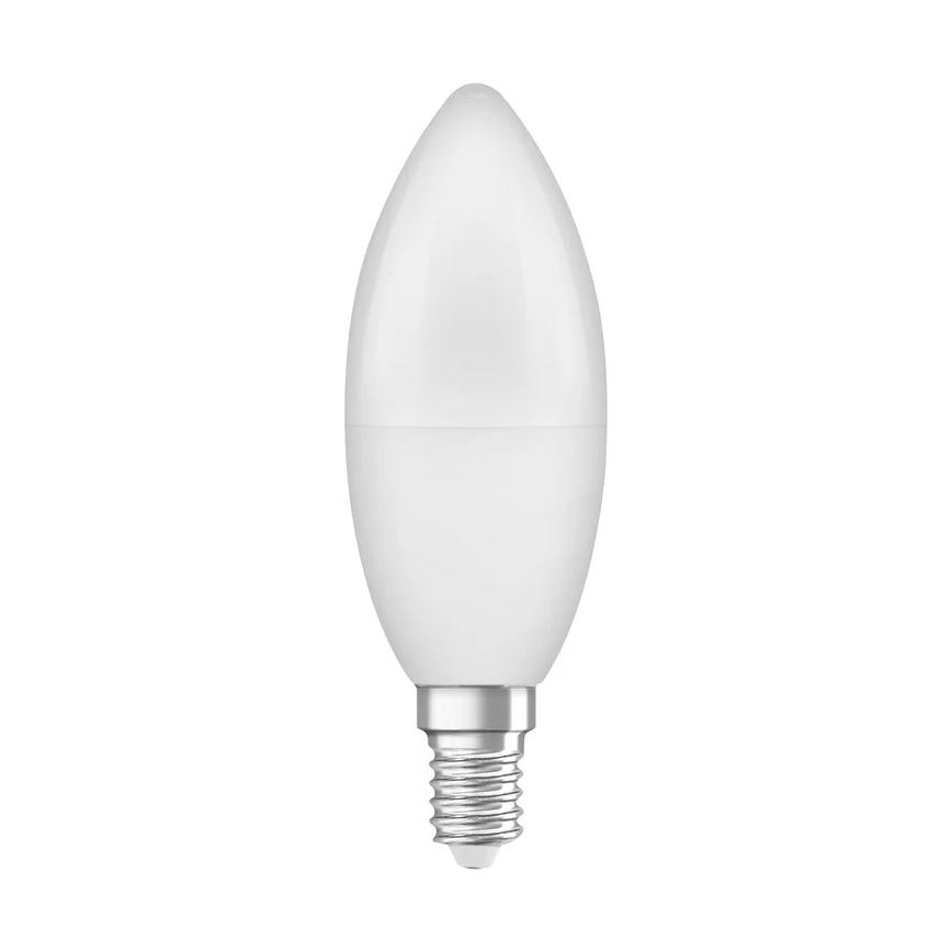 LED-pære i genbrugsplast B39 E14/7,5W/230V 2700K - Osram