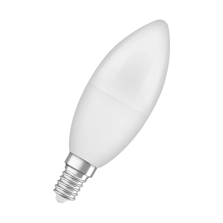 LED-pære i genbrugsplast B39 E14/7,5W/230V 2700K - Osram