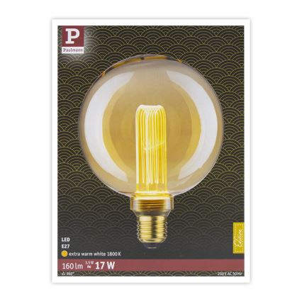 LED-pære INNER G125 E27/3,5W/230V 1800K - Paulmann 28875