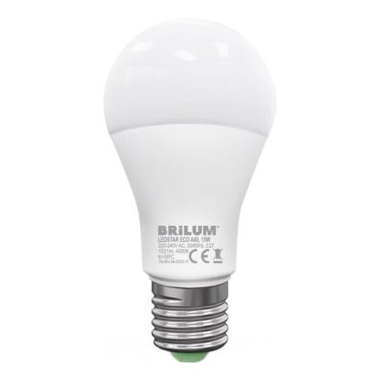 LED-pære LEDSTAR ECO A60 E27/15W/230V 4000K