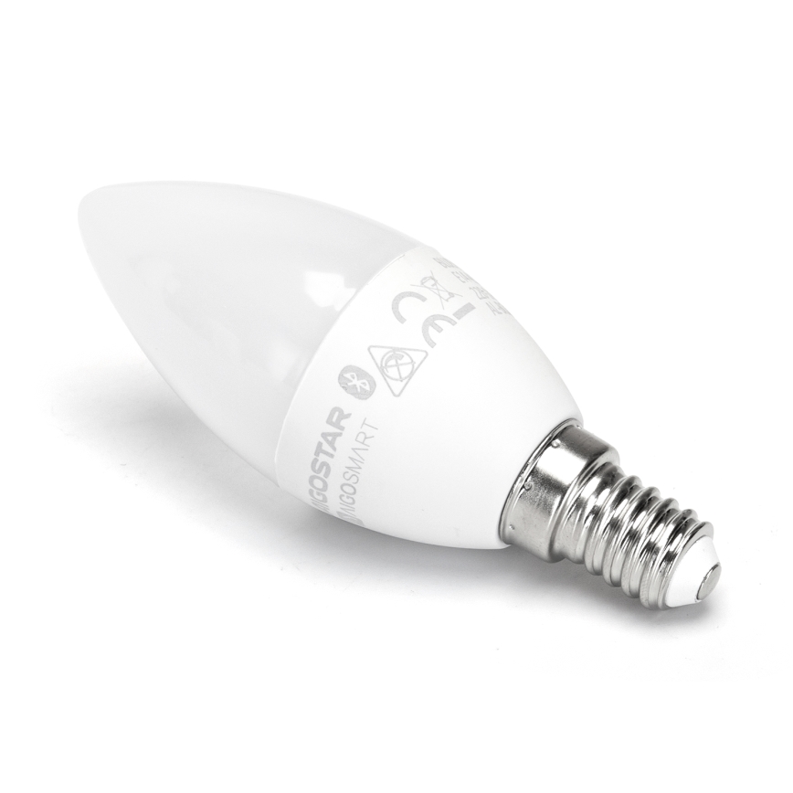 LED-pære med RGBW-farver dæmpbar C37 E14/4,9W/230V 2700-6500K - Aigostar