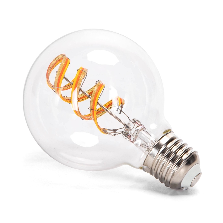 LED-pære med RGBW-farver dæmpbar FILAMENT MESH Smart G80 E27/4,9W/230V 2700K - Aigostar