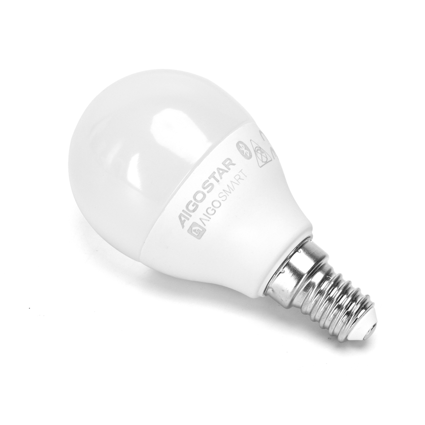 LED-pære med RGBW-farver dæmpbar G45 E14/6,5W/230V 2700-6500K - Aigostar