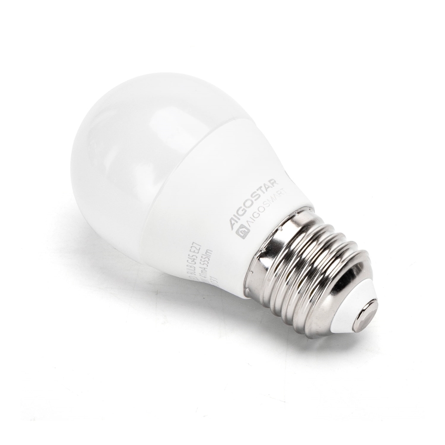 LED-pære med RGBW-farver dæmpbar G45 E27/6,5W/230V 2700-6500K - Aigostar