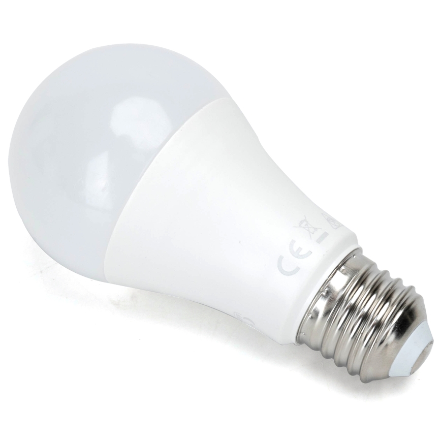 LED-pære med bevægelses- og skumringssensor A60 E27/12W/230V 3000K - Aigostar