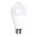 LED-pære med bevægelses- og skumringssensor A60 E27/15W/230V 6500K - Aigostar