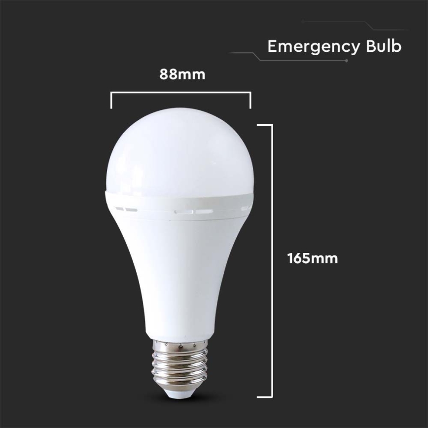 LED Pære med nødtilstand A90 E27/15W/230V 4000K