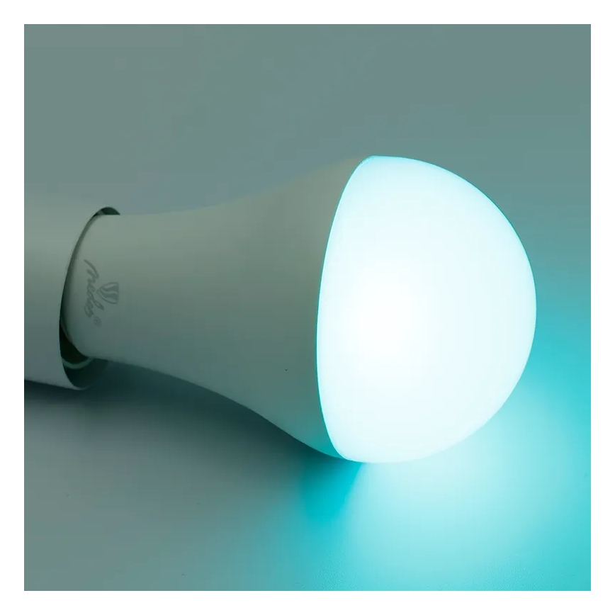 LED-pære med RGBW-farver dæmpbar A60 E27/15W/230V 2700-6500K Wi-Fi Tuya