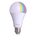 LED-pære med RGBW-farver dæmpbar A70 E27/14W/230V 2700-6500K Wi-Fi Tuya